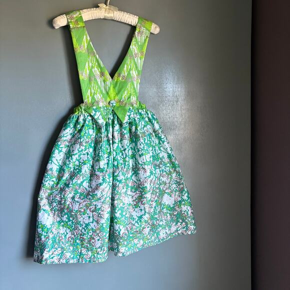 Handmade Dresses & Skirts - Women's Small/Medium DIRNDL Green Floral Petticoat Custom Skirt Costume Unique